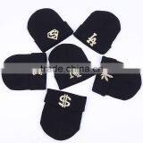 Fashion Hot Drilling CC Winter Beanies With Rhinestone thumbnail-1
