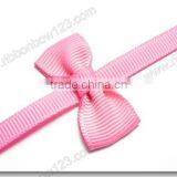 Flat Bow Knot Striped Grosgrain Ribbon thumbnail-1