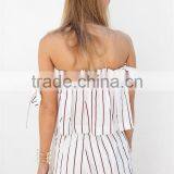 2017 Fashion Printing off Shoulder Top With Women Short New Design Ladies Suit thumbnail-5