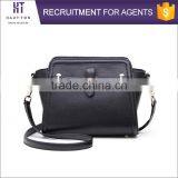 HAUTTON Brand Stock Women Genuine Split Cow Leather Messenger Bags Hot Sale Fashion Sling Shoulder Bag For Girls thumbnail-2