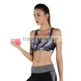 2017 Gym Sportswear Custom Dri Fit Sport Clothes Comfortable Seamless Yoga Fitness Bra thumbnail-3