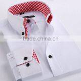 Made in China Man Shirts Wholesale Men's Dress Long Sleeve Shirt thumbnail-4