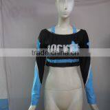 Cheerleading Shirt and Shorts, Plus Size Cheerleading Uniforms Custom thumbnail-3