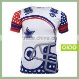 100% Cotton Tishirt Eco-friendly Printing Technology Custom Man Tshirt thumbnail-5