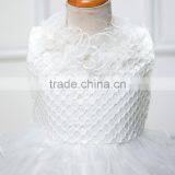 MGOO High Quality Elegant Red Christmas Dress For Girl Autumn Sleeveless Ball Gown For Infant 5620 thumbnail-3