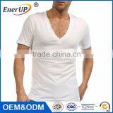 Mens Gym Running Bodybuilding Cotton Pands t Shirt thumbnail-1