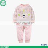 Cute Printing Soft and Breathable Children Apparel 2 Pieces Baby Clothing Set thumbnail-2