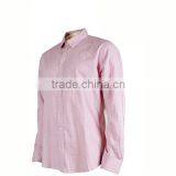 Slim Fit Hit Color Classic Grid Oxford Men Long Sleeve Casual Shirt thumbnail-2