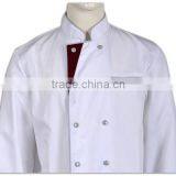 WRAP Audited Factories Restaurant Staff Uniforms Fitted Executive Chef Coats for Men thumbnail-6