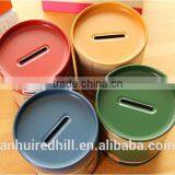 Metal Round Pig Bank/Piggy Coin Bank/Money Bank Box thumbnail-3