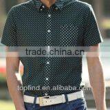 Fashion Latest Dot Style Short Sleeve Shirt for Men thumbnail-1