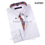 Professional Customise 100% Cotton Oxford Button Down Collar Dress Uniform Polo Shirt for Men thumbnail-1
