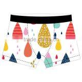 Hot Sale Custom Printing Men Boxer OEM Breathable Basic Underwear