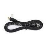 1.4V 3D HDMI Cables Coloful Gold Plated Flat 1080p 3d Ethernet thumbnail-1