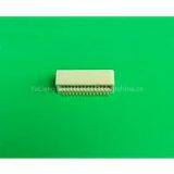 0.8mm pitch beige color right angle female board to board connector for communication networks