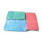 Household Multipurpose Spunlace Mesh Cleaning Wipe / Cleaning Cloth 40gsm - 100gsm