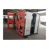 Fully Automatic Blow Moulding Machine , Electric Driving Twin Station  Bottle Blower Machine