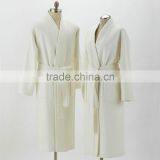 100%cotton Waffle Weave Bathrobe Dressing Gown thumbnail-2