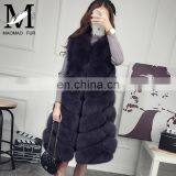 Women Fashion Winter Vests Imports Low Price Real Fox Fur Vest Italian Fur Vest thumbnail-4