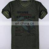 OEM Fashion Designed Garment Dyed T-shirt thumbnail-1