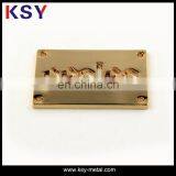 Hot Sell Metal Furniture Hardware Accessories Clothing Labels With Engraved Logo thumbnail-2