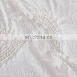 Polycotton 80/20 Melange Texture Microfiber Bedspread Sheet Set Washable Lightweight Coverlet Bedding Set