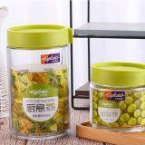 High-capacity Glass Jar Lucid Storage Plastic Lid for Grain Dry Kitchen Glassware thumbnail-2