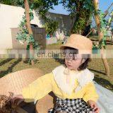 C1081Boutique Kids Clothing Spring Girl Fashion Lace Casual White Shirt thumbnail-5