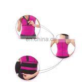 High Compression Neoprene Sauna Suit Tank Top Vest With Adjustable Waist Trimmer Belt thumbnail-3