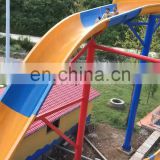 Indoor Outdoor Boomerango Fiberglass Water Slide For Aqua Park , Holiday, Hotel