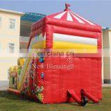 Clown Theme Inflatable Land Slide,commercial Giant Inflatable Slide for Sale thumbnail-3
