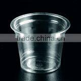 0.95OZ Disposable Sauce Cup, PET Portion Cup, Clear PET Condiment Cup With Flat Lid, Factory Made 28ml/30ml Sauce Cup thumbnail-1
