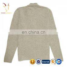 V Nek Knit Cardigan Merino Wool Women With Pockets thumbnail-2