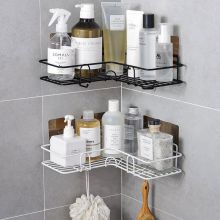 Ceramic Shelves For Tiled Shower Bathroom Corner Shelf Bathroom Corner Wall Shelf