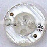 Flat Shiny Beads Placing Resin Button thumbnail-1