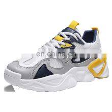 Factory Outlet 2021 Christmas New Youth Korean Thick-soled Trend Fashion Customized Mesh Casual Running Sneakers