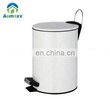 Hotel Stainless Steel 3L 5L Pedal Bin Soft Closing Trash Can for Home and Kitchen thumbnail-2
