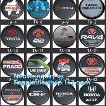 Custom Car Wheel Spare Wheel Cover Tyre, Spare Tire Cover, PVC, PU, Oxford, Nylon, Pajero Spare Tire Cover thumbnail-4