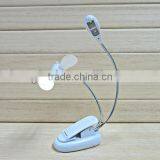 2 in 1 Portable Led Usb Fan Light