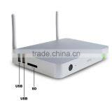 New Mini PC 2G RAM 8G ROM Dual External Wifi Antenna Android 4.2 RK3188 Quad Core TV BOX Ugoos UT1