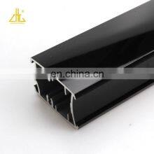 ZHONGLIAN Aluminum Profil OEM Doors Used Security Safety Locks Black Electrophoresis