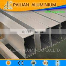 Custom 6061 6063 Aluminium Curtain Wall Profile , Extruded Aluminum Profiles , Architectural Aluminium Profile thumbnail-2