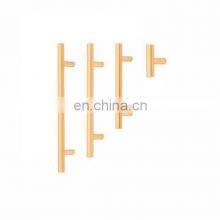 directly install Aluminum stainless steel brass cabinet column pull handle