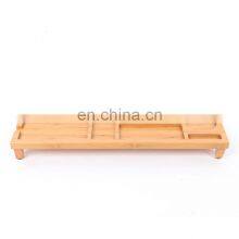 Customized Multifunction Office Bamboo-products Bamboo Desk Organizer Storage Accessories thumbnail-5