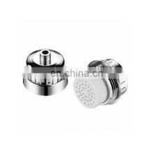 Factory Custom Full Brushed Nickel Raining Shower Head With Stainless Steel Hose thumbnail-5