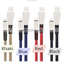 High Quality 2M Zinc Alloy Shell Plus Metal Flexible Charging Micro USB Data Cable for Mobile Phone thumbnail-4