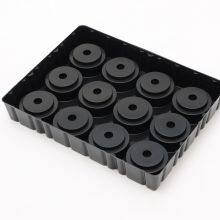 Black PP Thermoformed Plastic Blister Trays Thermoforming Insert Trays thumbnail-3