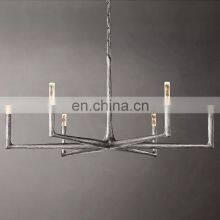 Modern Luxury Nordic Ceiling Lighting Golden Thaddeus Round Industrial Retro Chandelier for Living Room Bedroom thumbnail-3