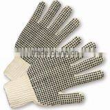 PVC Dots Cotton Glove /PVC Dotted Glove /PVC Dots Work Glove thumbnail-1