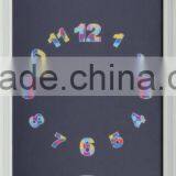 Time clock system led color changing lights clock